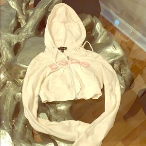 Bebe Half top hoodie with matching pants!!!!